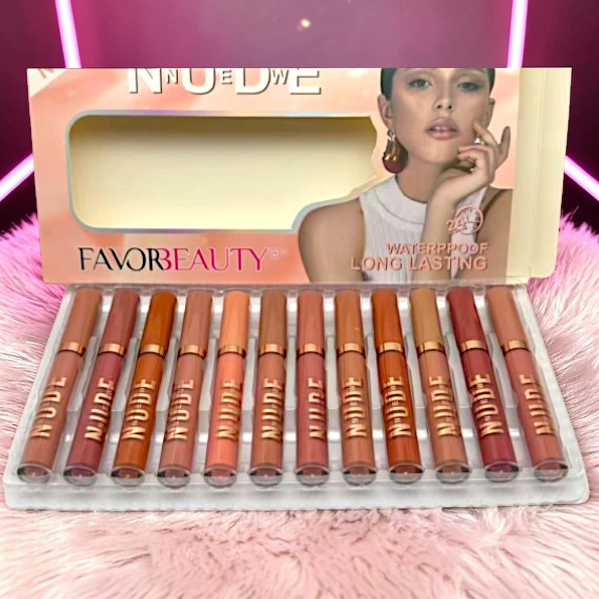 LABIAL LIQUIDO NUDE 12 PZ LG3313