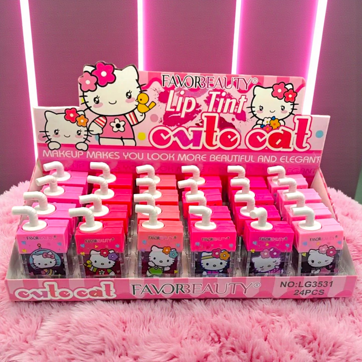 TINTA DE AGUA JUGUITOS HELLO KITTY 24 PZ LG3531