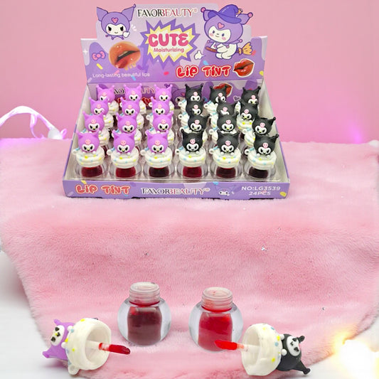 TINTA DE LABIOS KUROMI 24 PZ LG3539