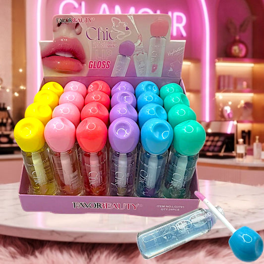 GLOSS PELOTITAS COLORIDAS 24 PZ LG3791