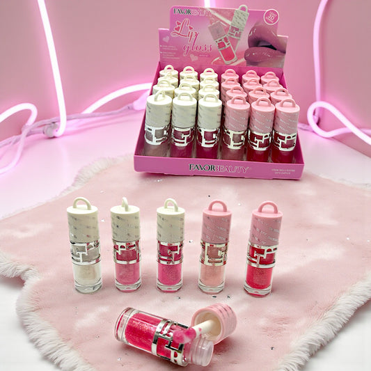 GLOSS APERLADO CON ANILLO 24 PZ LG3798