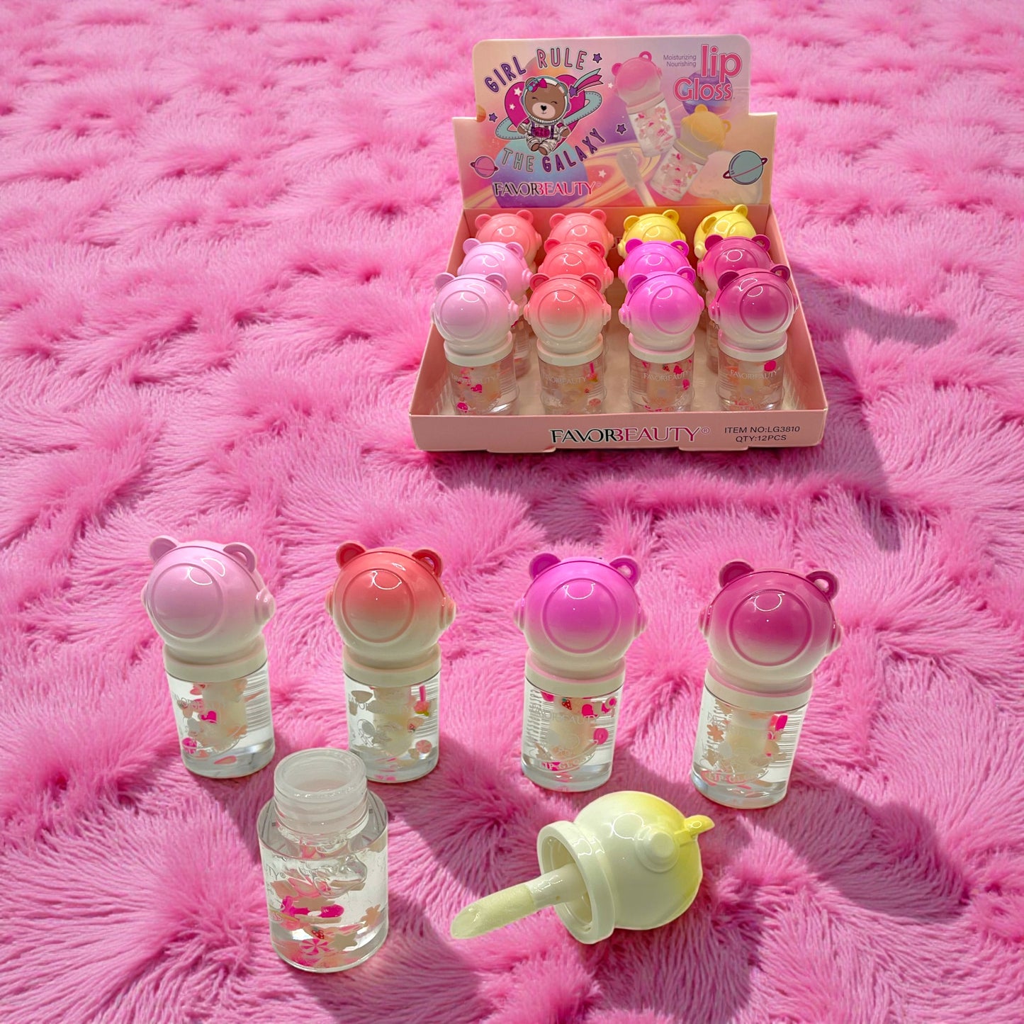 GLOSS OSITO ASTRONAUTA 12 PZ LG3810