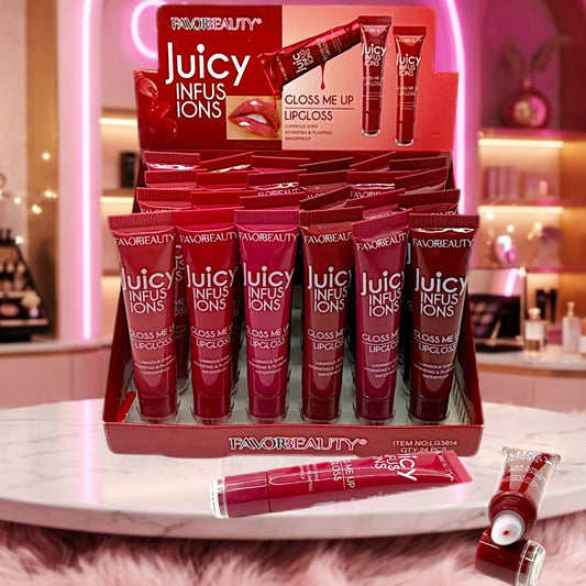 GLOSS CON COLOR ROJIZOS 24 PZ LG3814.