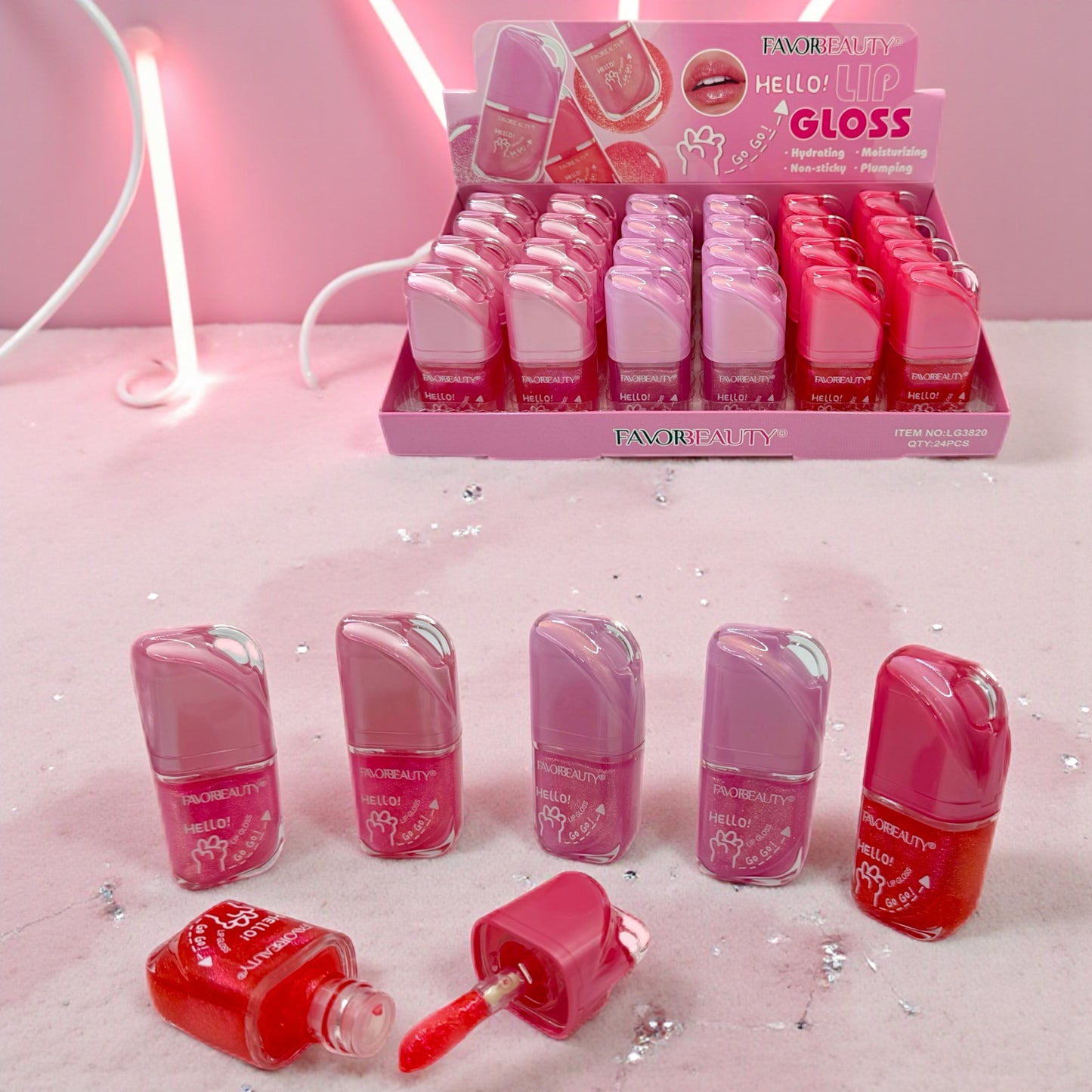 GLOSS HIDRATANTE GOGO 24 PZ LG3820
