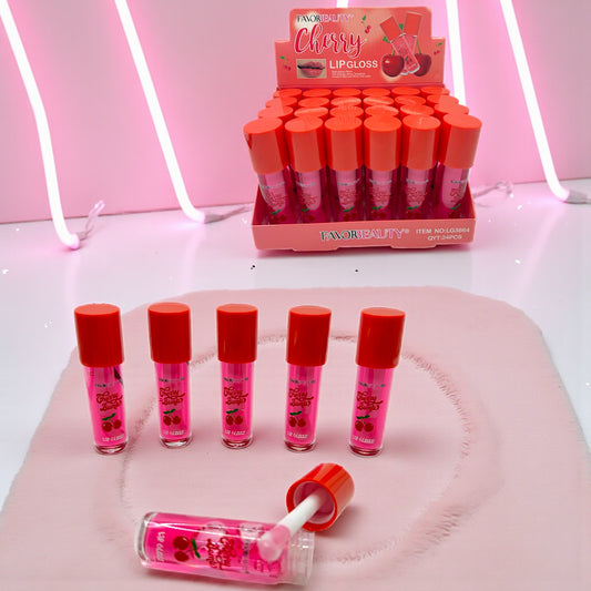 GLOSS CON AROMA CEREZA 24 PZ LG3864