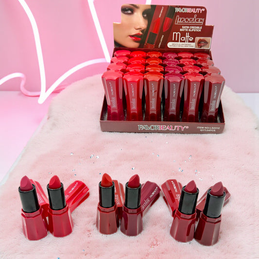 LABIAL EN BARRA FLOR 24 PZ LS2312