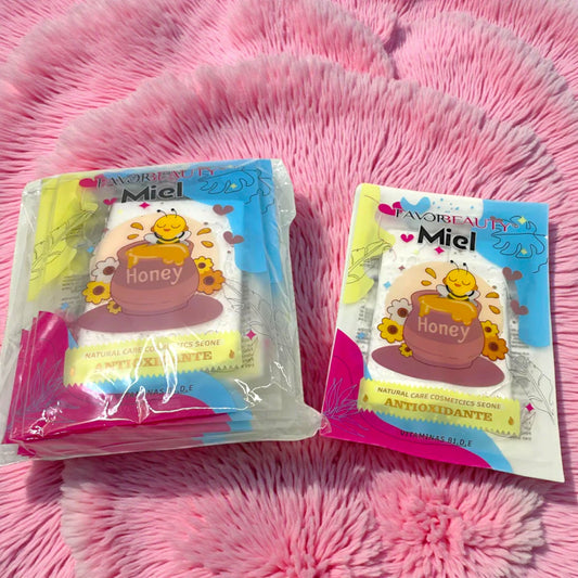 MASCARILLA FACIAL ANTIOXIDANTE DE MIEL 10 PZ B568