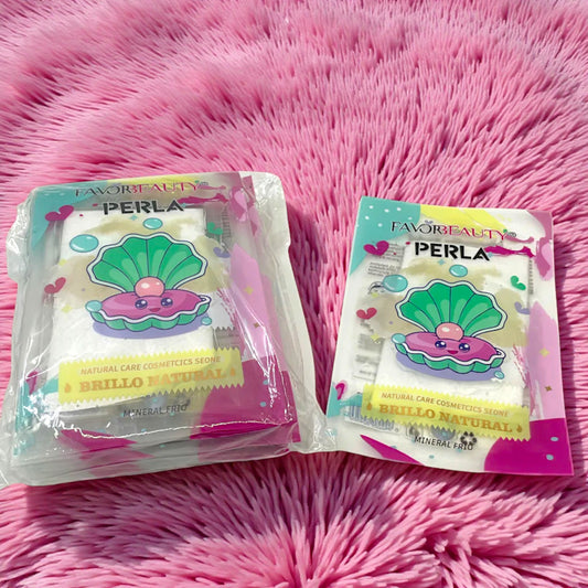 MASCARILLA FACIAL BRILLO NATURAL PERLA 10 PZ B5576