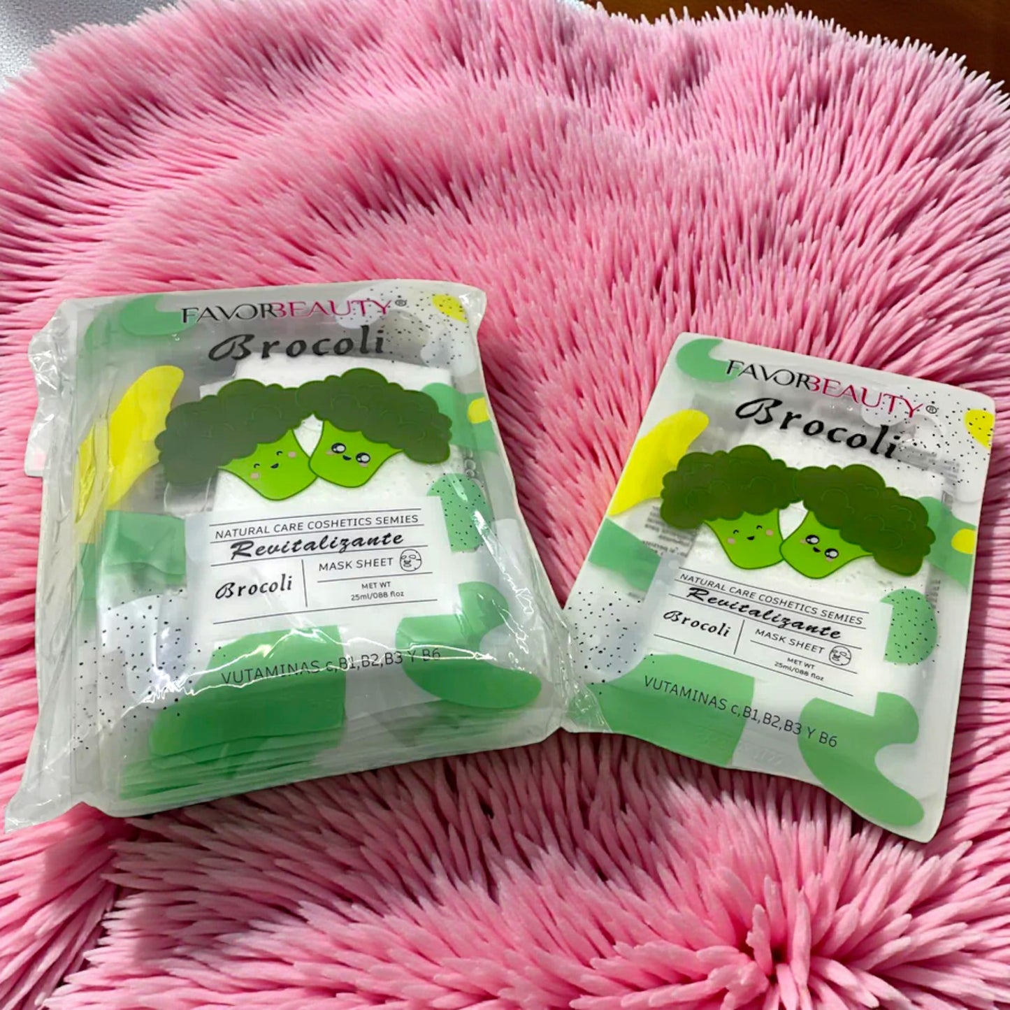 MASCARILLA FACIAL REVITALIZANTE BROCOLI 10 PZ B5586