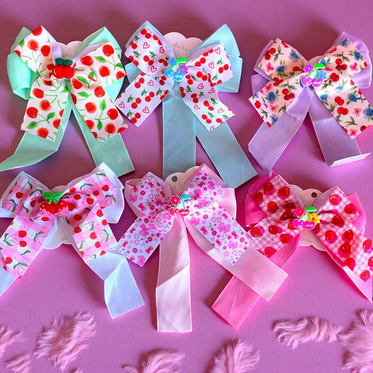 MOÑO DOBLE CERECITAS 12 PZ N1633