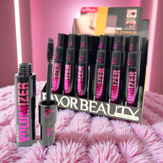 MASCARA DE PESTAÑAS 2 PASOS 24 PZ MA301BL