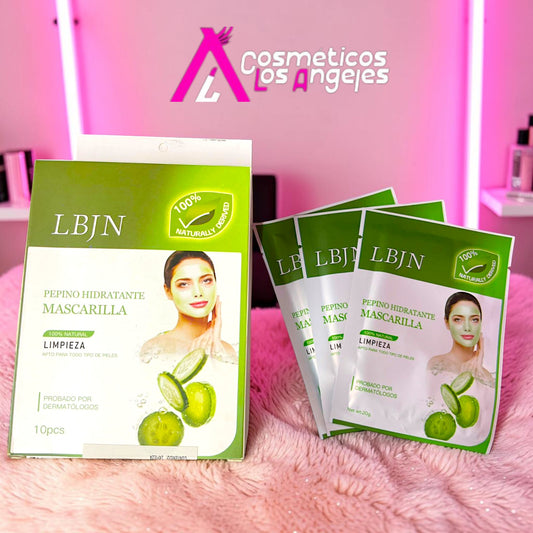 MASCARILLA PEEL-OFF PEPINO 10 PZ MC1010