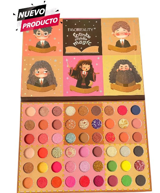 PALETA DE SOMBRAS HARRY POTTER 58 TONOS ES6166.