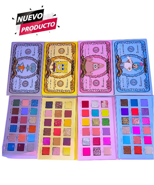 Sombras Bob Esponja Dolar serie de 4 PCS ES6118.