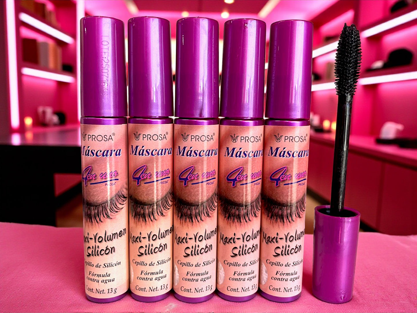 MASCARA DE PESTAÑAS PROSA TAPA FIUSHA.