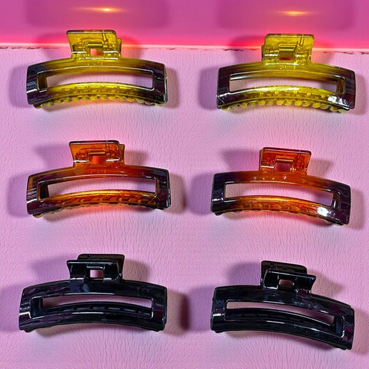 PINZA RECTANGULAR DEGRADADA 12 PZ FJ4054