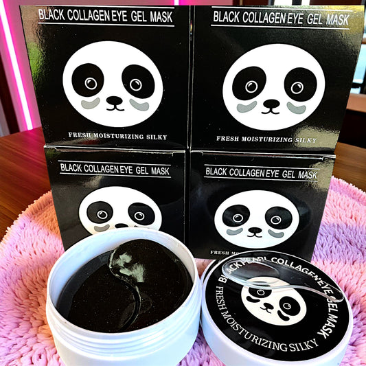 TARRO DE PARCHES PARA OJERAS OJERAS COLAGENO NEGRO 1 PACK CON 60 PZ 25-111-YM1