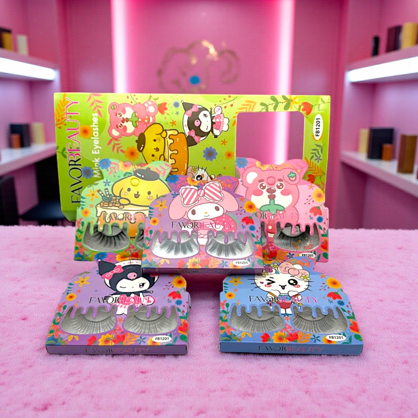 PESTAÑAS PERSONAJES 10 PZ FB1201