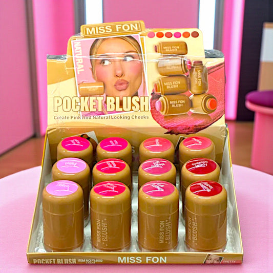 RUBOR DE BOLSILLO 12 PZ YL4002