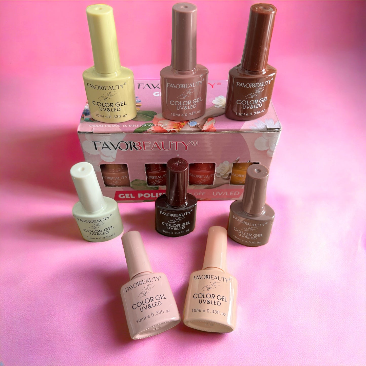 Gelish para uñas 12 pcs (Requiere Lampara ) np93a002.