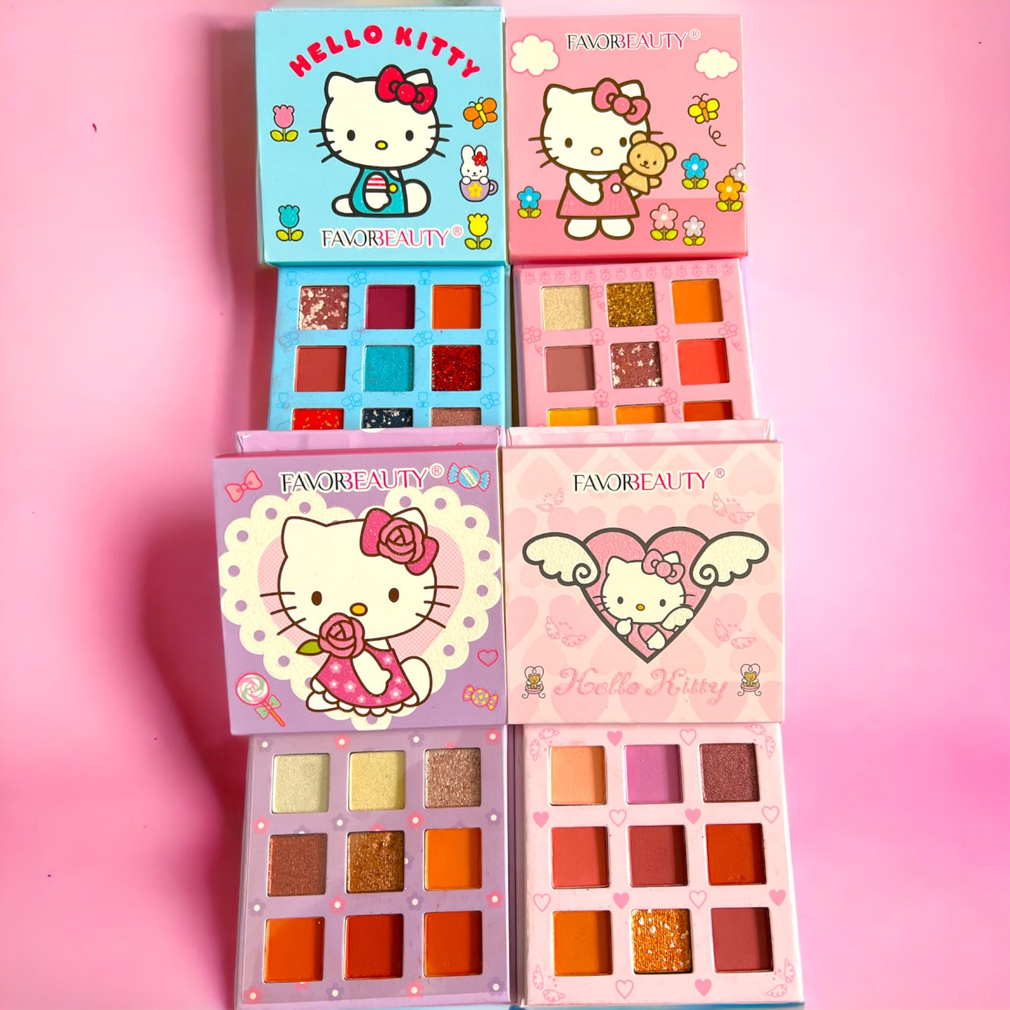 Paletas de Sombras Hello Kitty Serie de 4 pcs ES6277.