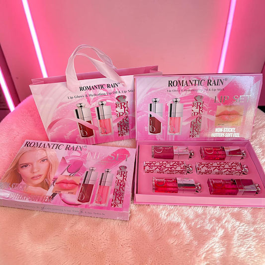BOLSITA GLOSS Y BALSAMOS 1 SET CON 6 PZ R5031