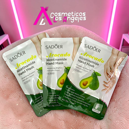 MASCARILLA PARA MANOS AGUACATE 1 PZ SD08818