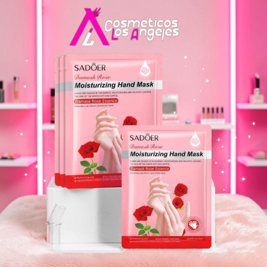 MASCARILLA PARA MANOS ROSA 1 PZ SD93863.