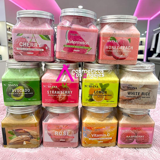 TARRO EXFOLIANTE FRUTAL 1 PZ (SE ENVIA SURTIDO)