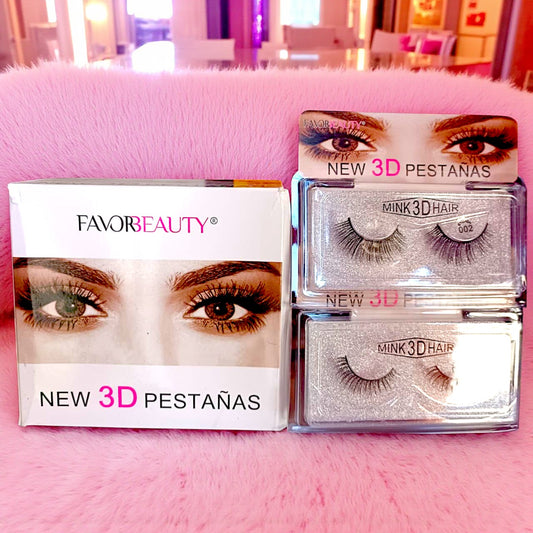 PESTAÑAS 3D TIRA 12PZS FB1027