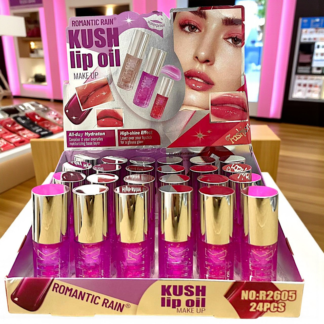 GLOSS GLITTER APLICADOR GRUESO 24PZS R2605