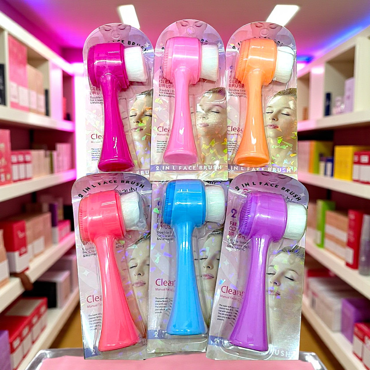 CEPILLO FACIAL 12PZS BX-3797