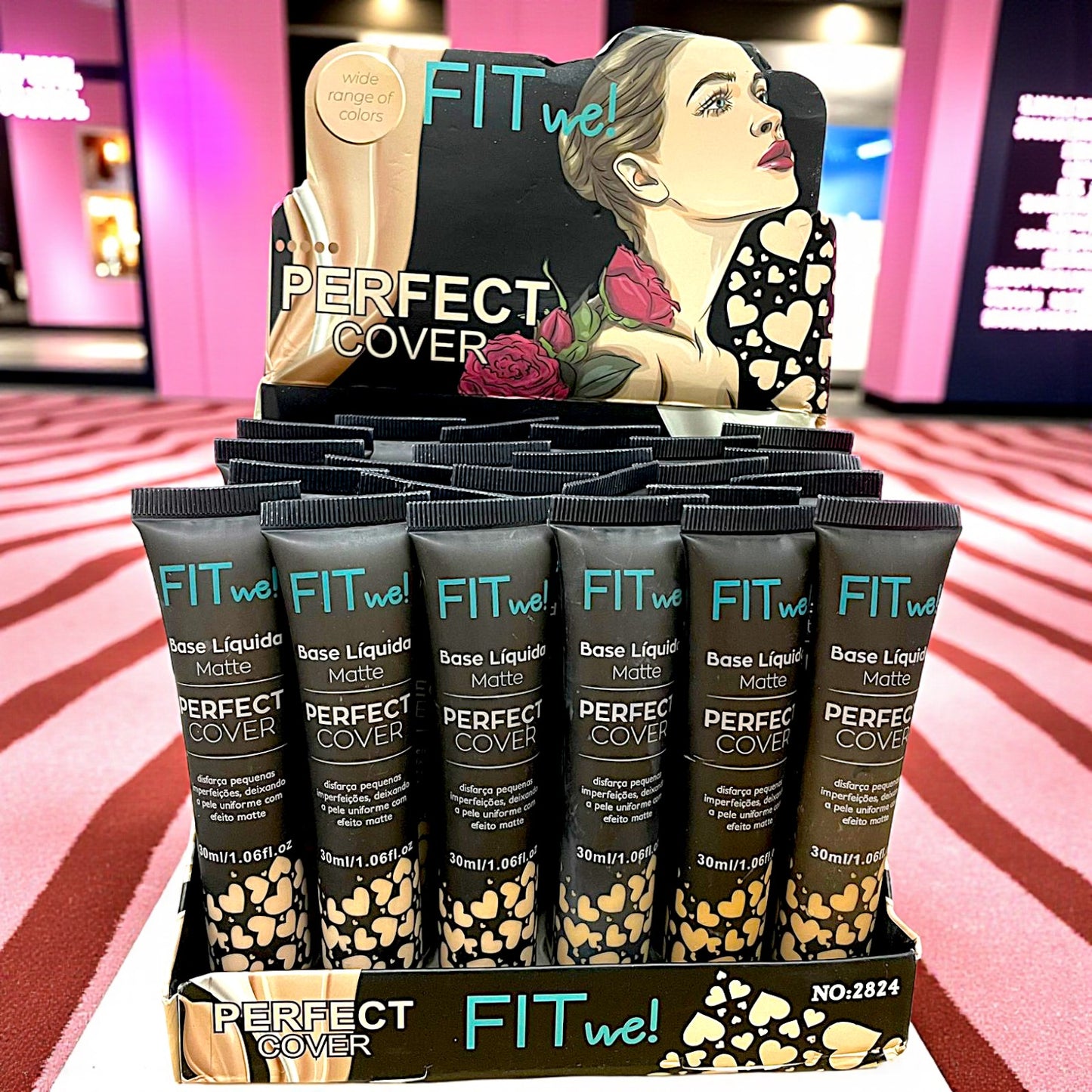 MAQUILLAJE LIQUIDO FITWE 24PZS 2824