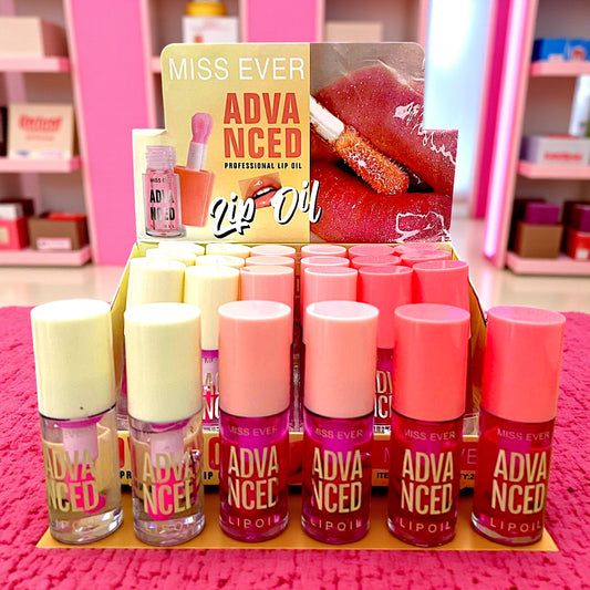 LIP OIL GLOSS MAGICO APLICADOR GRUESO 24PZS CY86001