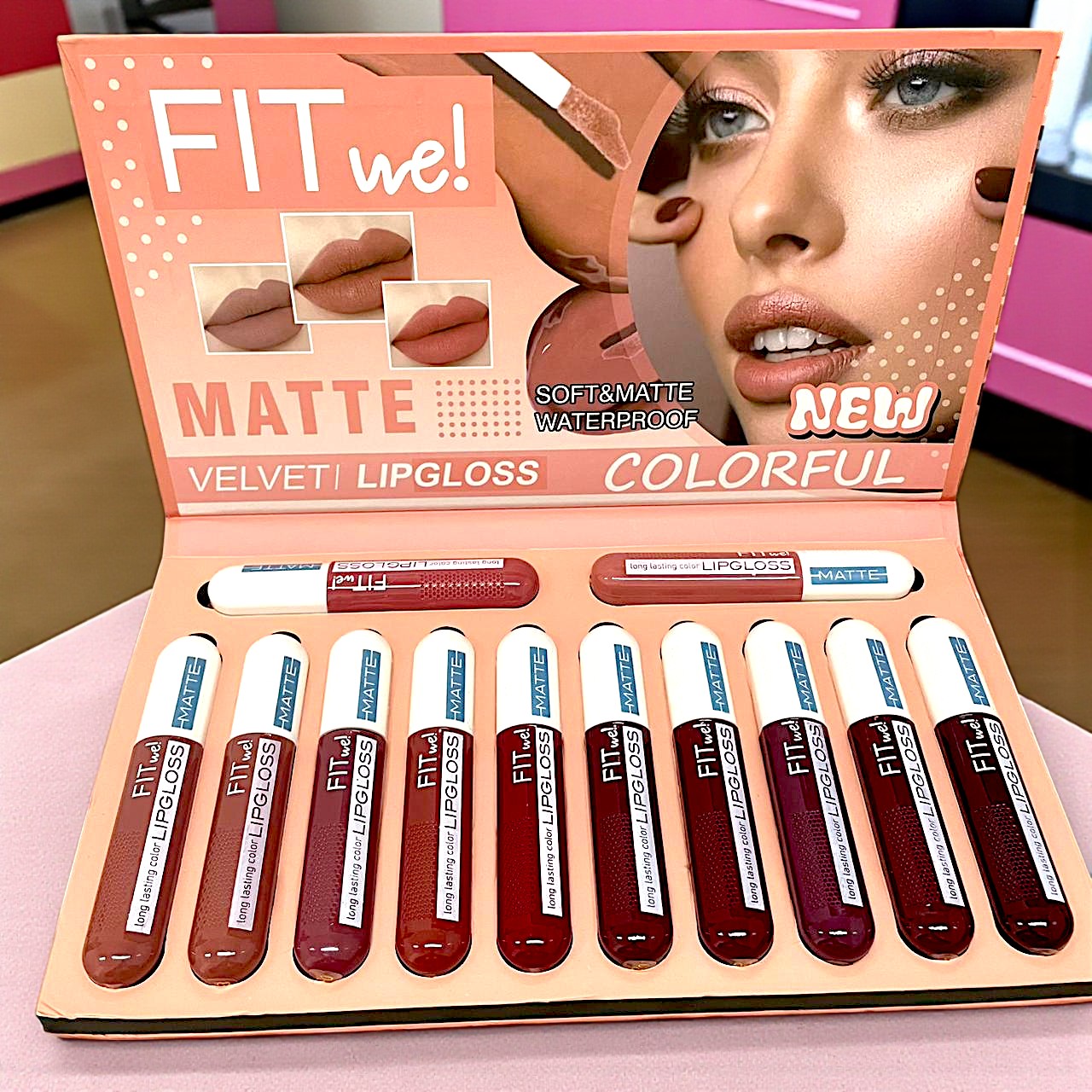 KIT TINTAS MATTE 12PZS CY259