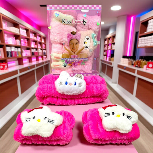 KIT PARA SKIN CARE BALERINA Y MUÑEQUERAS 1PZ BX3693