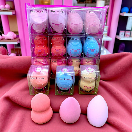 PAQUETE DE ESPONJAS GATITO CON 12PZS FP-3260