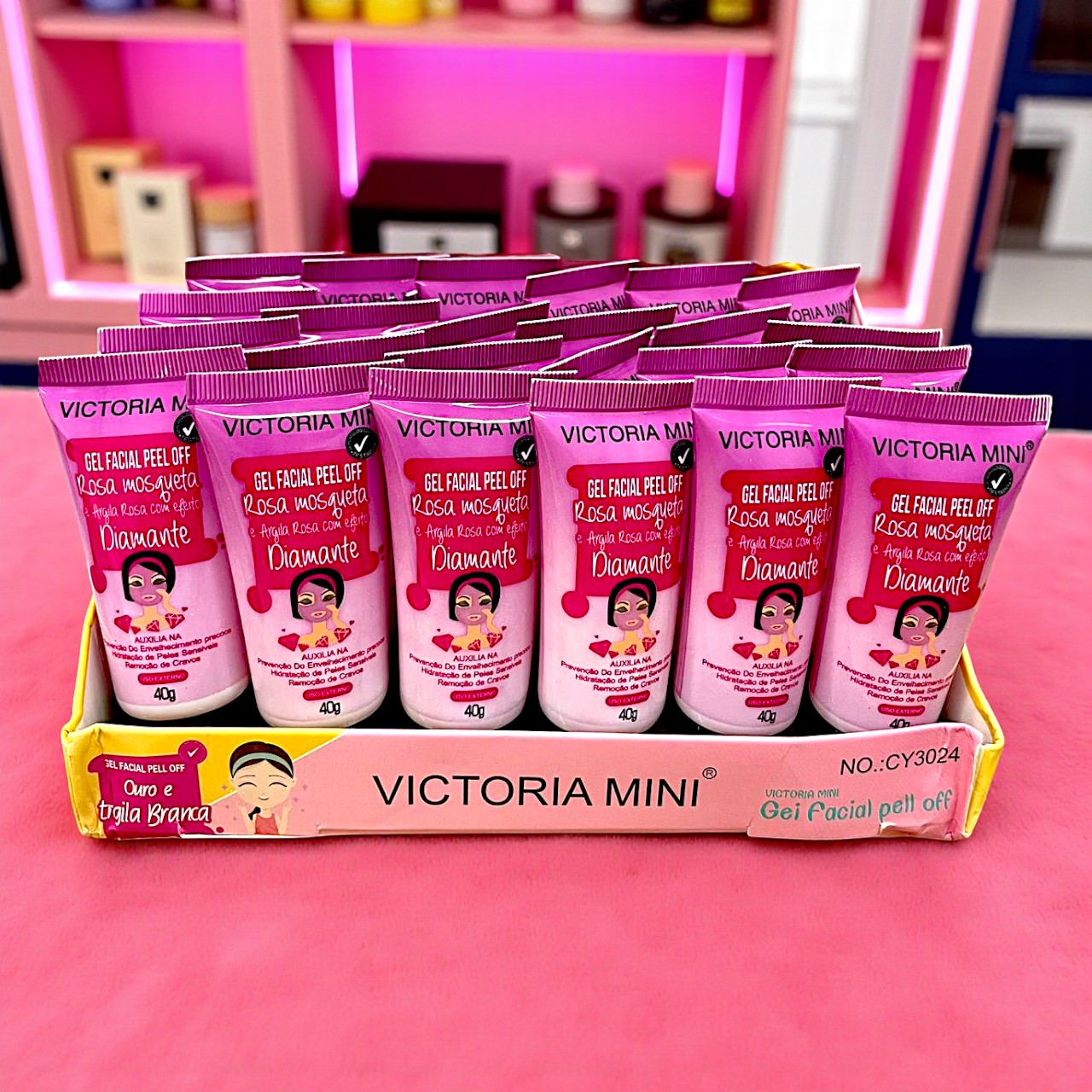 GEL FACIAL PELL OFF 24PZS CY3024