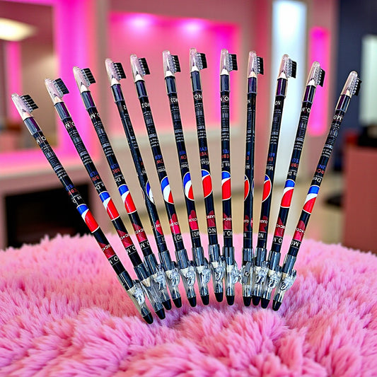 PAQUETE LAPIZ BICOLOR CAFE Y NEGRO 12PZS 1313