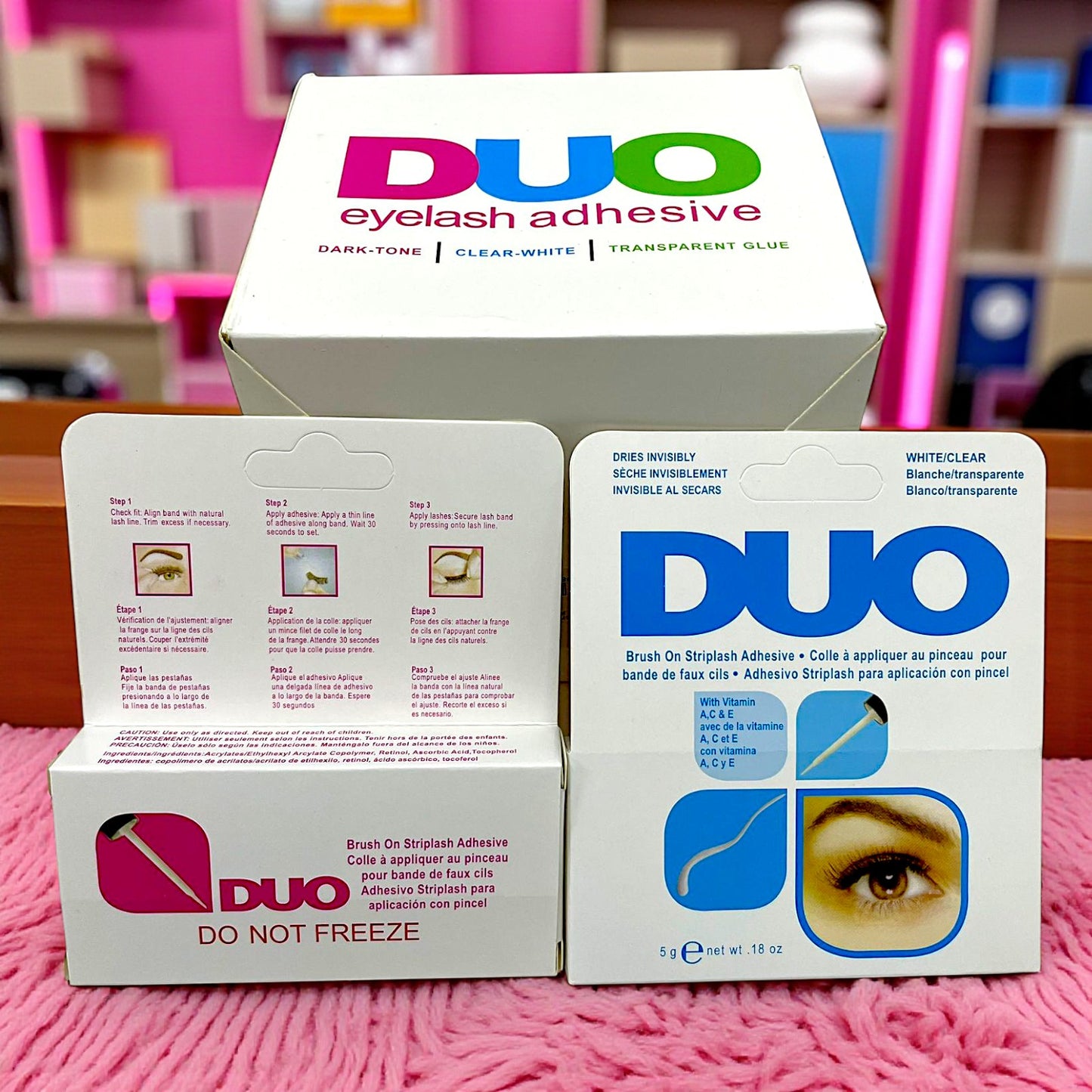 PEGAMENTO DUO NEGRO Y BLANCO 12PZS PEGA-1P