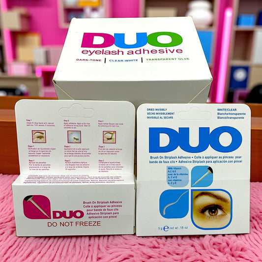 PEGAMENTO DUO NEGRO Y BLANCO 12PZS PEGA-1P