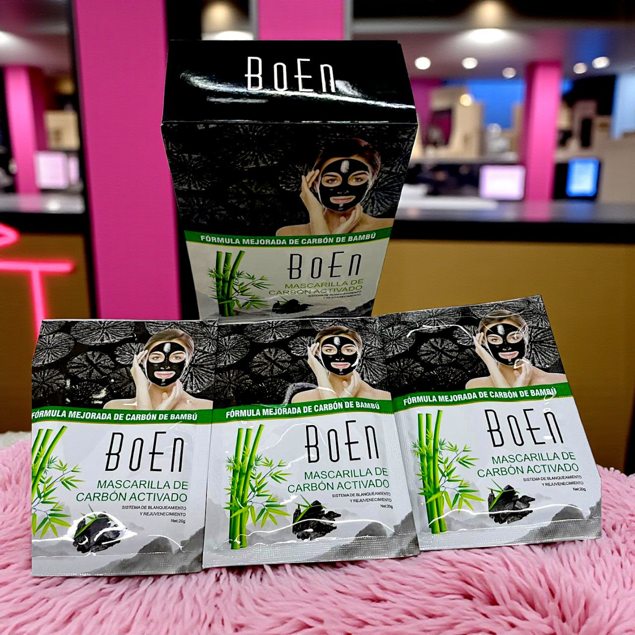 MASCARILLA PEEL-OFF CARBON ACTIVADO 10PZS MC0879