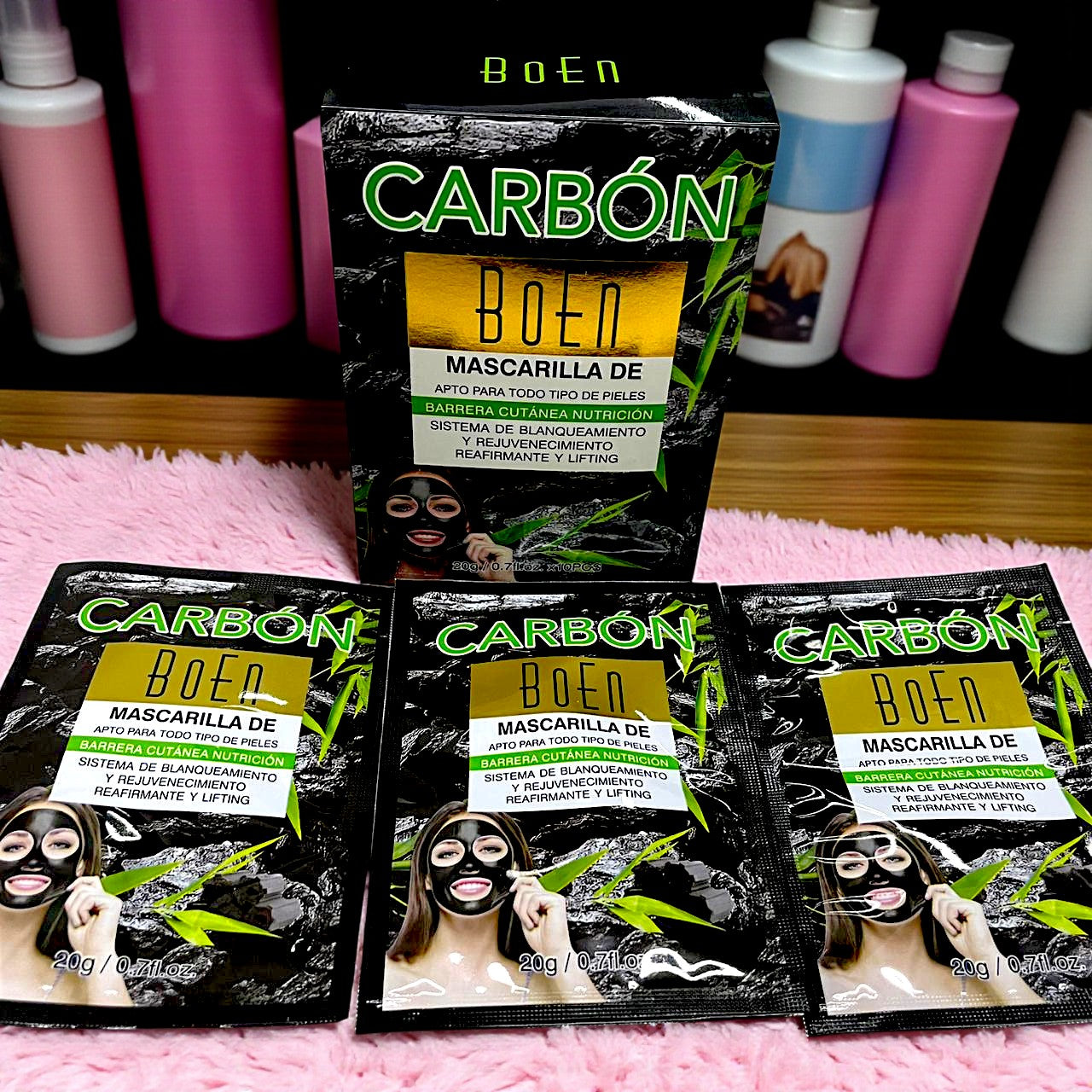 MASCARILLA CARBON PEEL-OFF 10PZS MC1018