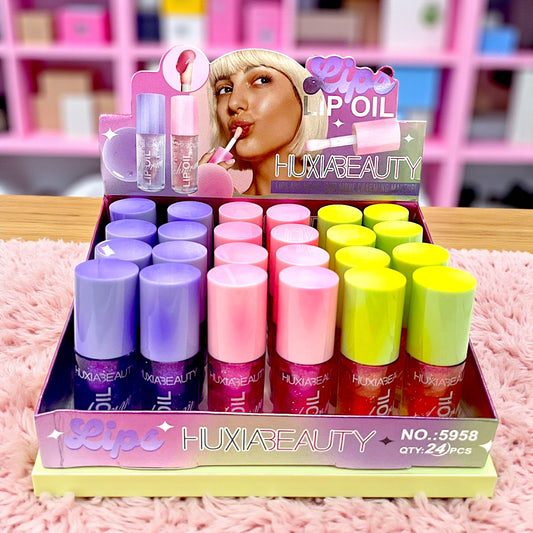 GLOSS MAGICO CON GLITTER HUXIA 24PZS 5959