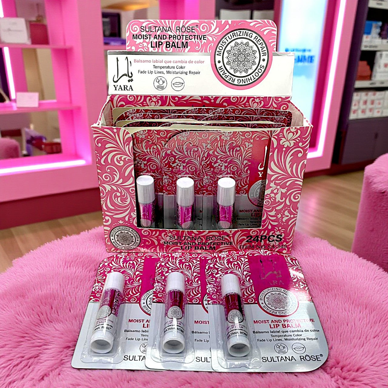 BALSAMO LABIAL YARA 24PZS SA-340