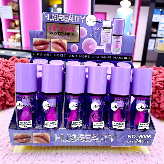 LIP OIL GLOSS MAGICO APLICADOR GRUESO 24PZS 5906