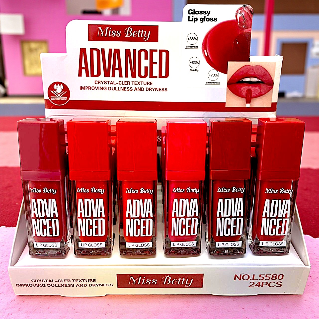 LABIAL LIQUIDO MISS BETTY 24PZS L5580