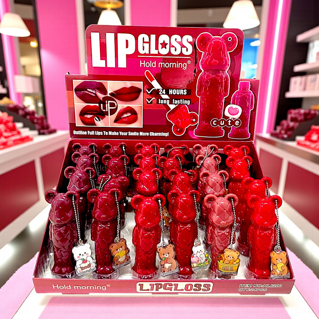 LABIAL LIQUIDO OSITOS 24PZS HL6200