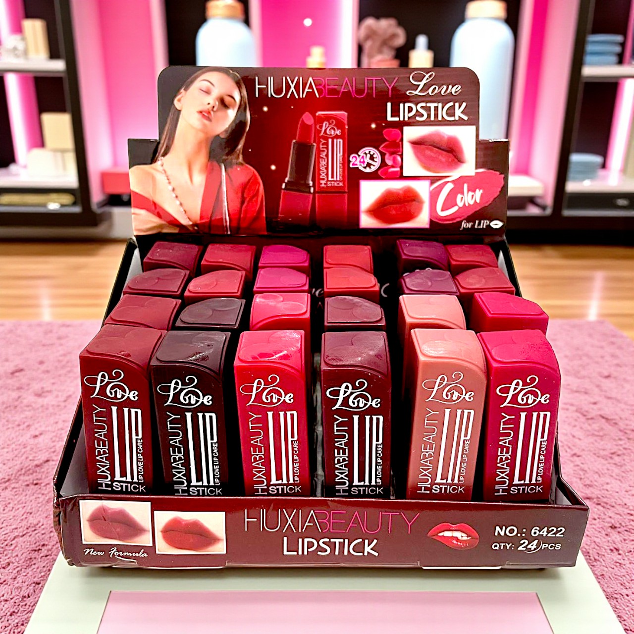 LABIAL EN BARRA 24PZS 6422