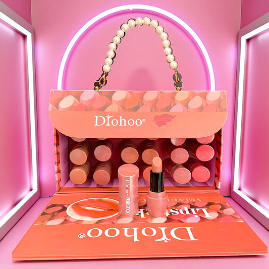 ESTUCHE DE LABIAL EN BARRA NUDE DROHOO 24 PZ ZY230107